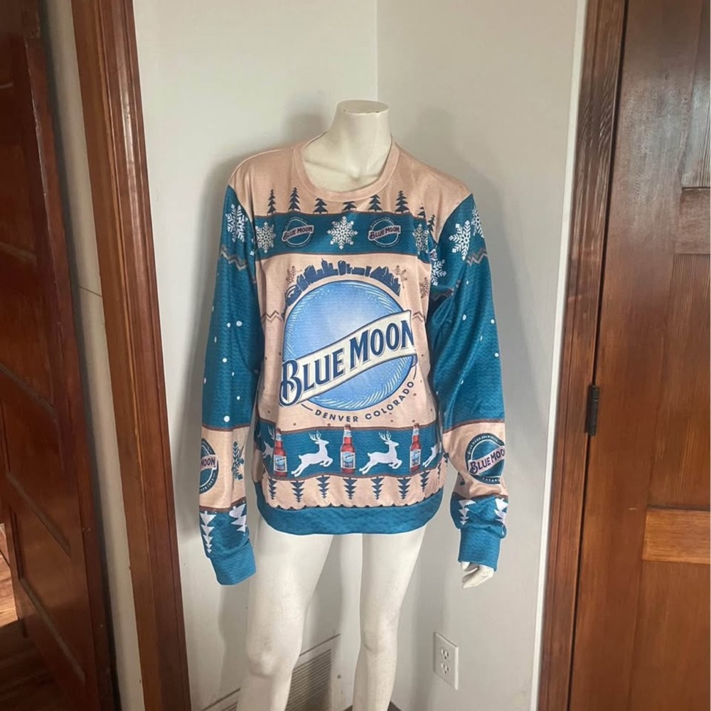 Blue Moon Holiday Sweater
